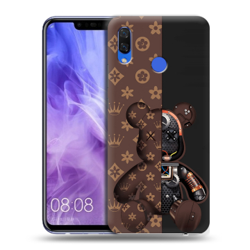 Силиконовый чехол на Huawei Nova 3i с принтом Луи робот