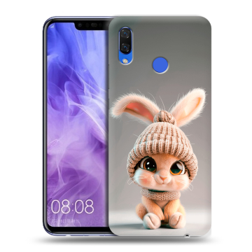 Силиконовый чехол на Huawei Nova 3i с принтом Кролик