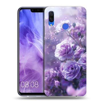 Силиконовый чехол на Huawei Nova 3i с принтом Розы цветы