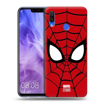 Силиконовый чехол на Huawei Nova 3i с принтом человек паук spiderman