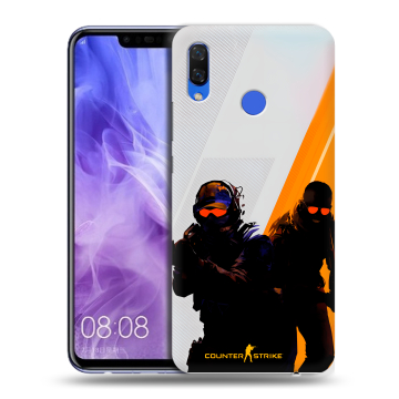 Силиконовый чехол на Huawei Nova 3i с принтом Контер страйк Counter strike Силиконовый чехол на Huawei Nova 3i с принтом Контер страйк Counter strike