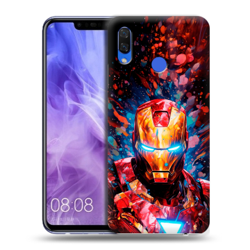 Силиконовый чехол на Huawei Nova 3i с принтом Железный человек Ironman Силиконовый чехол на Huawei Nova 3i с принтом Железный человек Ironman