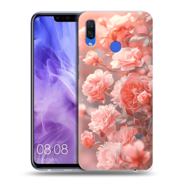 Силиконовый чехол на Huawei Nova 3i с принтом Розы цветы