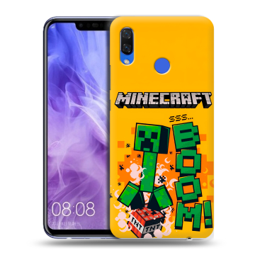 Силиконовый чехол на Huawei Nova 3i с принтом Майнкрафт Minecraft Силиконовый чехол на Huawei Nova 3i с принтом Майнкрафт Minecraft