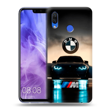 Силиконовый чехол на Huawei Nova 3i с принтом БМВ BMW