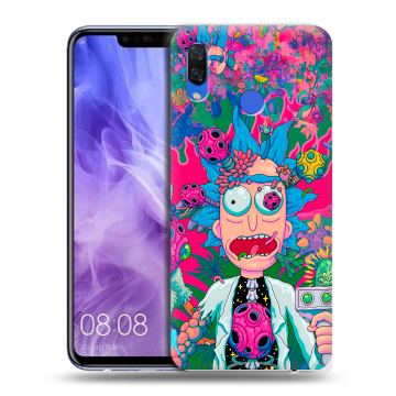 Силиконовый чехол на Huawei Nova 3i с принтом Рик и Морти Rick Morty Силиконовый чехол на Huawei Nova 3i с принтом Рик и Морти Rick Morty