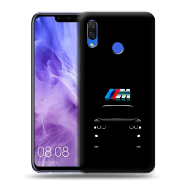 Силиконовый чехол на Huawei Nova 3i с принтом БМВ BMW