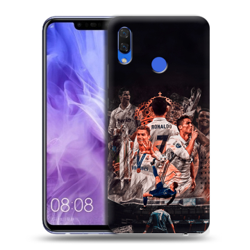 Силиконовый чехол на Huawei Nova 3i с принтом Реал Роналдо Real Ronaldo Силиконовый чехол на Huawei Nova 3i с принтом Реал Роналдо Real Ronaldo