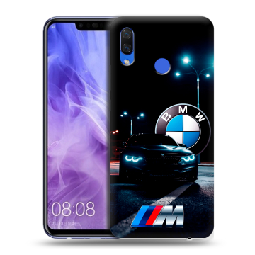 Силиконовый чехол на Huawei Nova 3i с принтом БМВ BMW