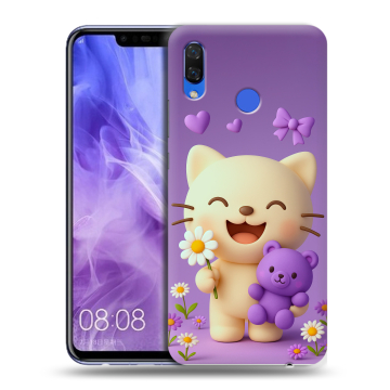 Силиконовый чехол на Huawei Nova 3i с принтом для девочек Силиконовый чехол на Huawei Nova 3i с принтом для девочек