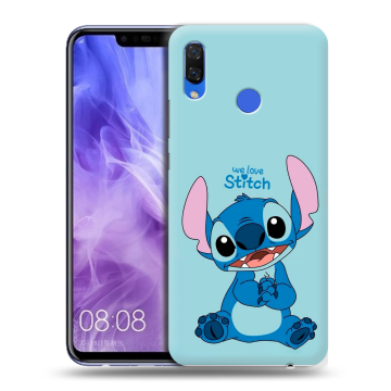 Силиконовый чехол на Huawei Nova 3i с принтом Лило и Стич Силиконовый чехол на Huawei Nova 3i с принтом Лило и Стич