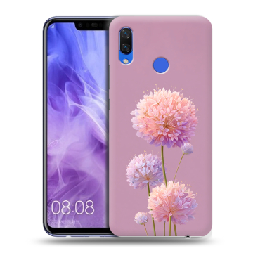 Силиконовый чехол на Huawei Nova 3i с принтом Цветы
