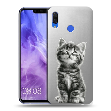 Силиконовый чехол на Huawei Nova 3i с принтом Котенок Силиконовый чехол на Huawei Nova 3i с принтом Котенок