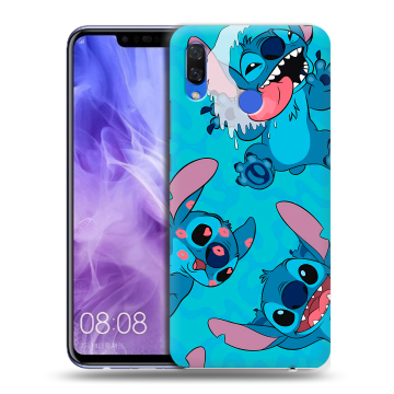 Силиконовый чехол на Huawei Nova 3i с принтом Лило и Стич Силиконовый чехол на Huawei Nova 3i с принтом Лило и Стич