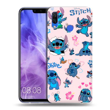 Силиконовый чехол на Huawei Nova 3i с принтом Лило и Стич