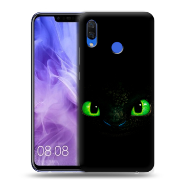 Силиконовый чехол на Huawei Nova 3i с принтом Как приручить дракона