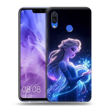 Силиконовый чехол на Huawei Nova 3i с принтом Холодное сердце Frozen Силиконовый чехол на Huawei Nova 3i с принтом Холодное сердце Frozen