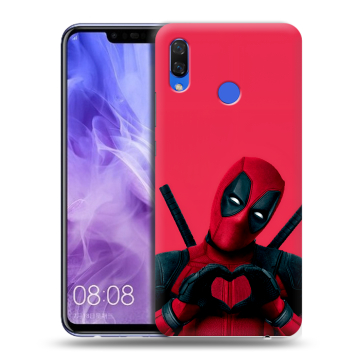 Силиконовый чехол на Huawei Nova 3i с принтом Дедпул Deadpool Силиконовый чехол на Huawei Nova 3i с принтом Дедпул Deadpool