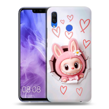 Силиконовый чехол на Huawei Nova 3i с принтом Labubu Лабубу Силиконовый чехол на Huawei Nova 3i с принтом Labubu Лабубу