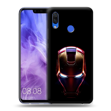 Силиконовый чехол на Huawei Nova 3i с принтом IronMan Железный человек