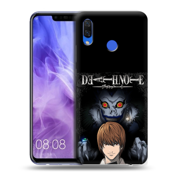 Силиконовый чехол на Huawei Nova 3i с принтом Death note Тетрадь смерти