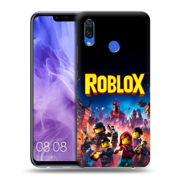 Силиконовый чехол на Huawei Nova 3i с принтом Roblox Роблокс Силиконовый чехол на Huawei Nova 3i с принтом Roblox Роблокс