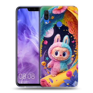 Силиконовый чехол на Huawei Nova 3i с принтом Labubu Лабубу Силиконовый чехол на Huawei Nova 3i с принтом Labubu Лабубу
