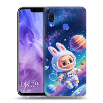 Силиконовый чехол на Huawei Nova 3i с принтом Labubu Лабубу Силиконовый чехол на Huawei Nova 3i с принтом Labubu Лабубу