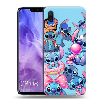 Силиконовый чехол на Huawei Nova 3i с принтом Лило и Стич Силиконовый чехол на Huawei Nova 3i с принтом Лило и Стич