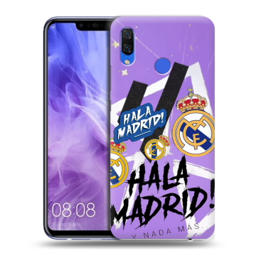 Силиконовый чехол на Huawei Nova 3i с принтом Real Madrid Реал Мадрид