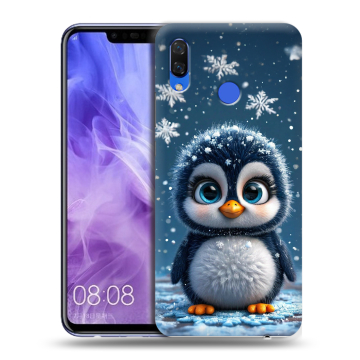 Силиконовый чехол на Huawei Nova 3i с принтом Новый год