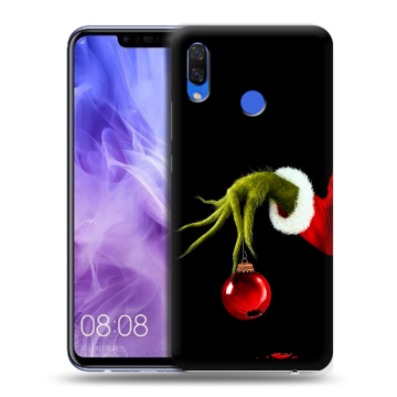 Силиконовый чехол на Huawei Nova 3i с принтом Новый год Гринч