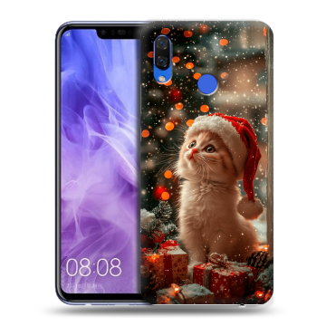 Силиконовый чехол на Huawei Nova 3i с принтом Новый год