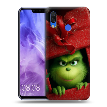 Силиконовый чехол на Huawei Nova 3i с принтом Новый год