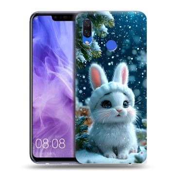 Силиконовый чехол на Huawei Nova 3i с принтом Новый год