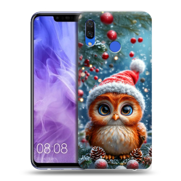 Силиконовый чехол на Huawei Nova 3i с принтом Новый год
