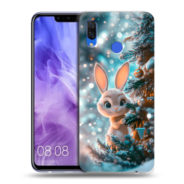 Силиконовый чехол на Huawei Nova 3i с принтом Новый год