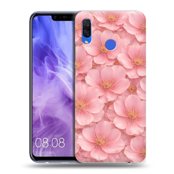 Силиконовый чехол на Huawei Nova 3i с принтом женский