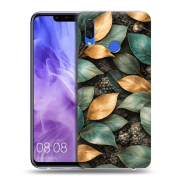 Силиконовый чехол на Huawei Nova 3i с принтом женский