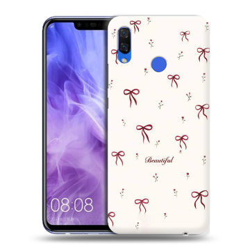 Силиконовый чехол на Huawei Nova 3i с принтом для девочек