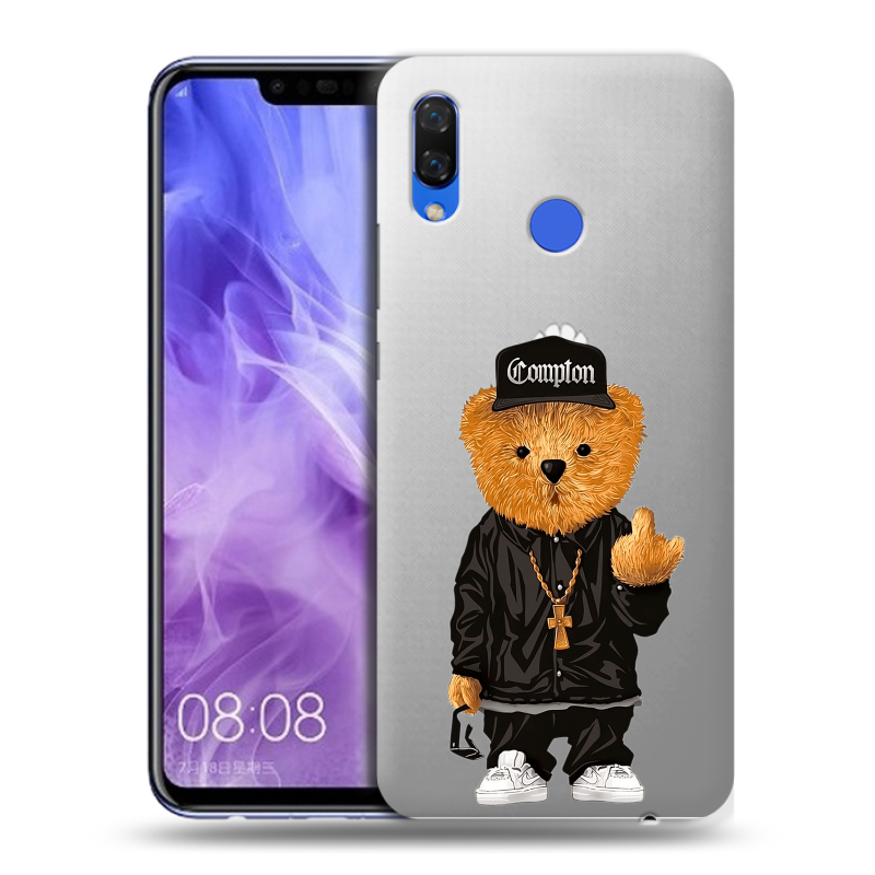Силиконовый чехол на Huawei Nova 3i с принтом Мишка Силиконовый чехол на Huawei Nova 3i с принтом Мишка