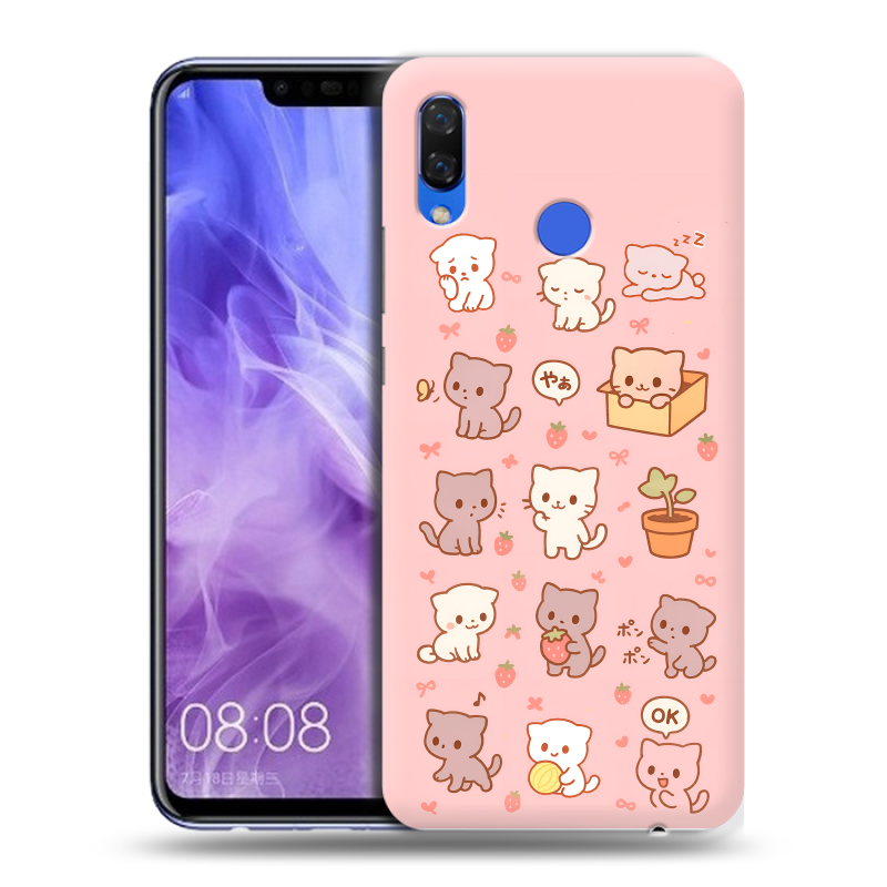 Силиконовый чехол на Huawei Nova 3i с принтом Hello Kitty Хелоу Кити Силиконовый чехол на Huawei Nova 3i с принтом Hello Kitty Хелоу Кити