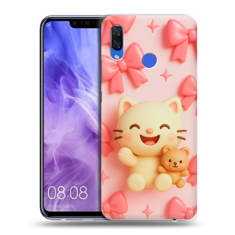 Силиконовый чехол на Huawei Nova 3i с принтом для девочек Силиконовый чехол на Huawei Nova 3i с принтом для девочек