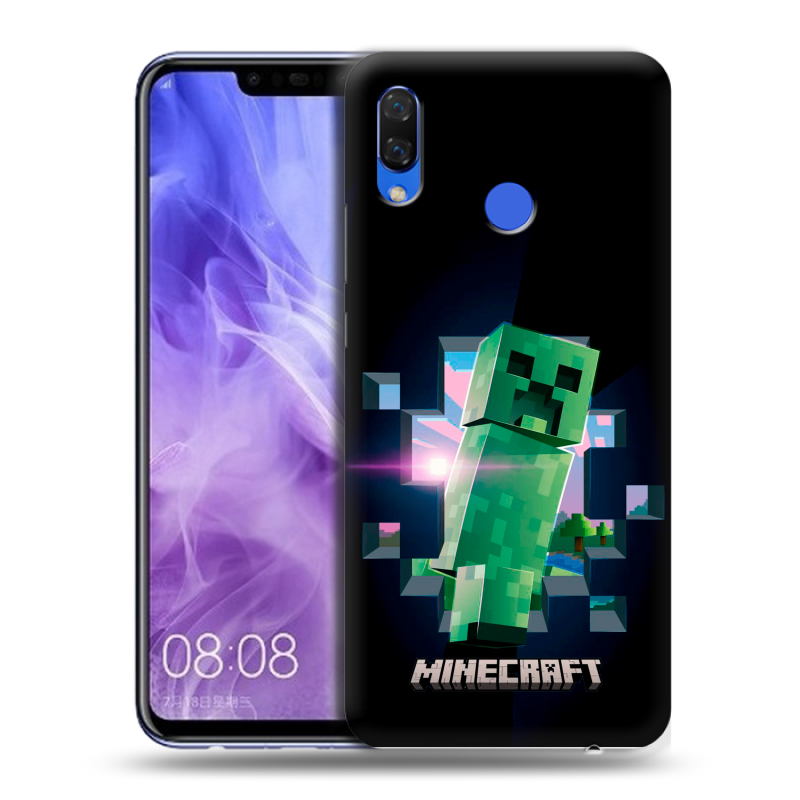 Силиконовый чехол на Huawei Nova 3i с принтом Майнкрафт Minecraft Силиконовый чехол на Huawei Nova 3i с принтом Майнкрафт Minecraft