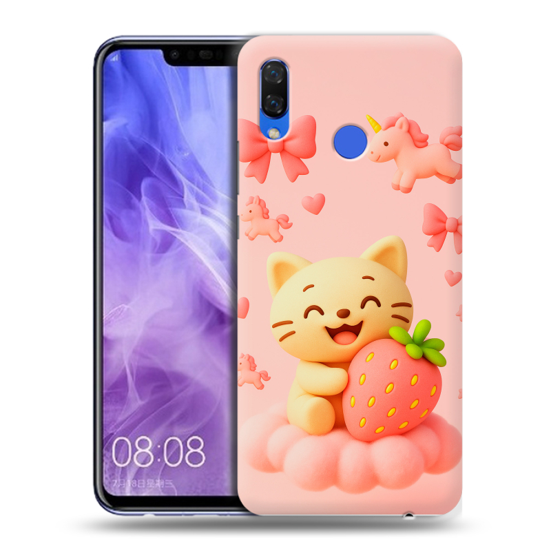 Силиконовый чехол на Huawei Nova 3i с принтом для девочек Силиконовый чехол на Huawei Nova 3i с принтом для девочек