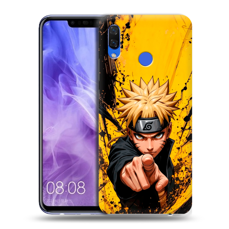 Силиконовый чехол на Huawei Nova 3i с принтом Naruto Наруто Силиконовый чехол на Huawei Nova 3i с принтом Naruto Наруто