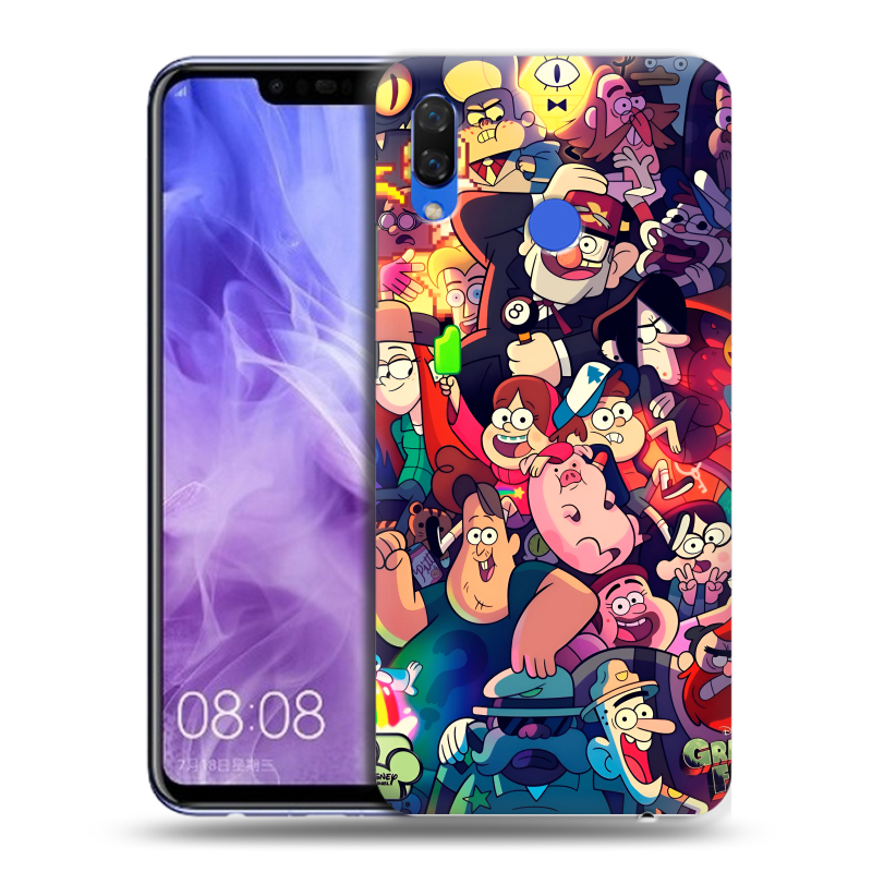 Силиконовый чехол на Huawei Nova 3i с принтом Gravity Falls Гравити Фолз Силиконовый чехол на Huawei Nova 3i с принтом Gravity Falls Гравити Фолз