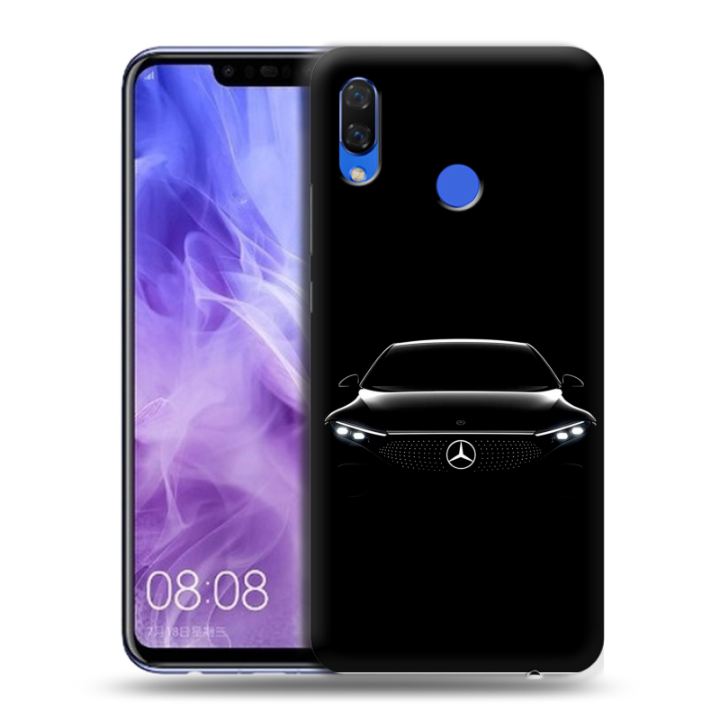 Силиконовый чехол на Huawei Nova 3i с принтом Mercedes Мерседес Силиконовый чехол на Huawei Nova 3i с принтом Mercedes Мерседес