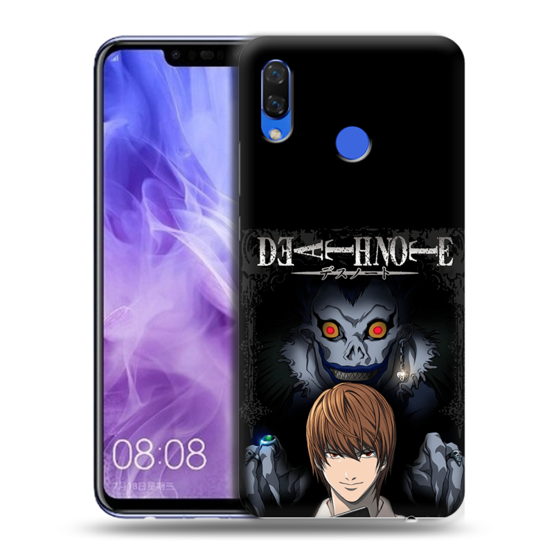 Силиконовый чехол на Huawei Nova 3i с принтом Death note Тетрадь смерти Силиконовый чехол на Huawei Nova 3i с принтом Death note Тетрадь смерти
