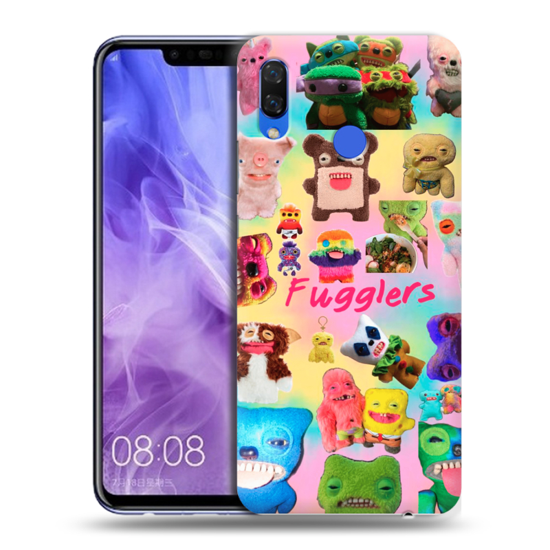 Силиконовый чехол на Huawei Nova 3i с принтом Флагер Fuggler Силиконовый чехол на Huawei Nova 3i с принтом Флагер Fuggler